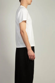 Minimalist cotton jersey t‑shirt by Random Identities with crew neck