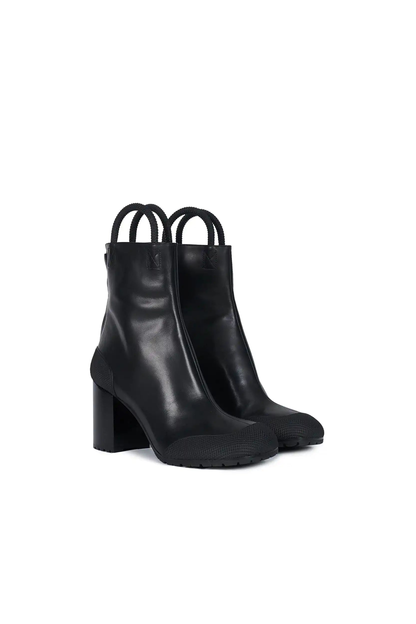 Random Identities | Worker Boots Black Leather