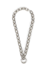 Random Identities Neck Chain 7 mm in Steel with engraved RIs Cases ‘Prince Albert’ ring, 66 cm length