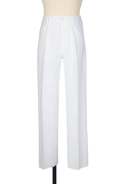 High-Rise 5-Pocket Trousers - White