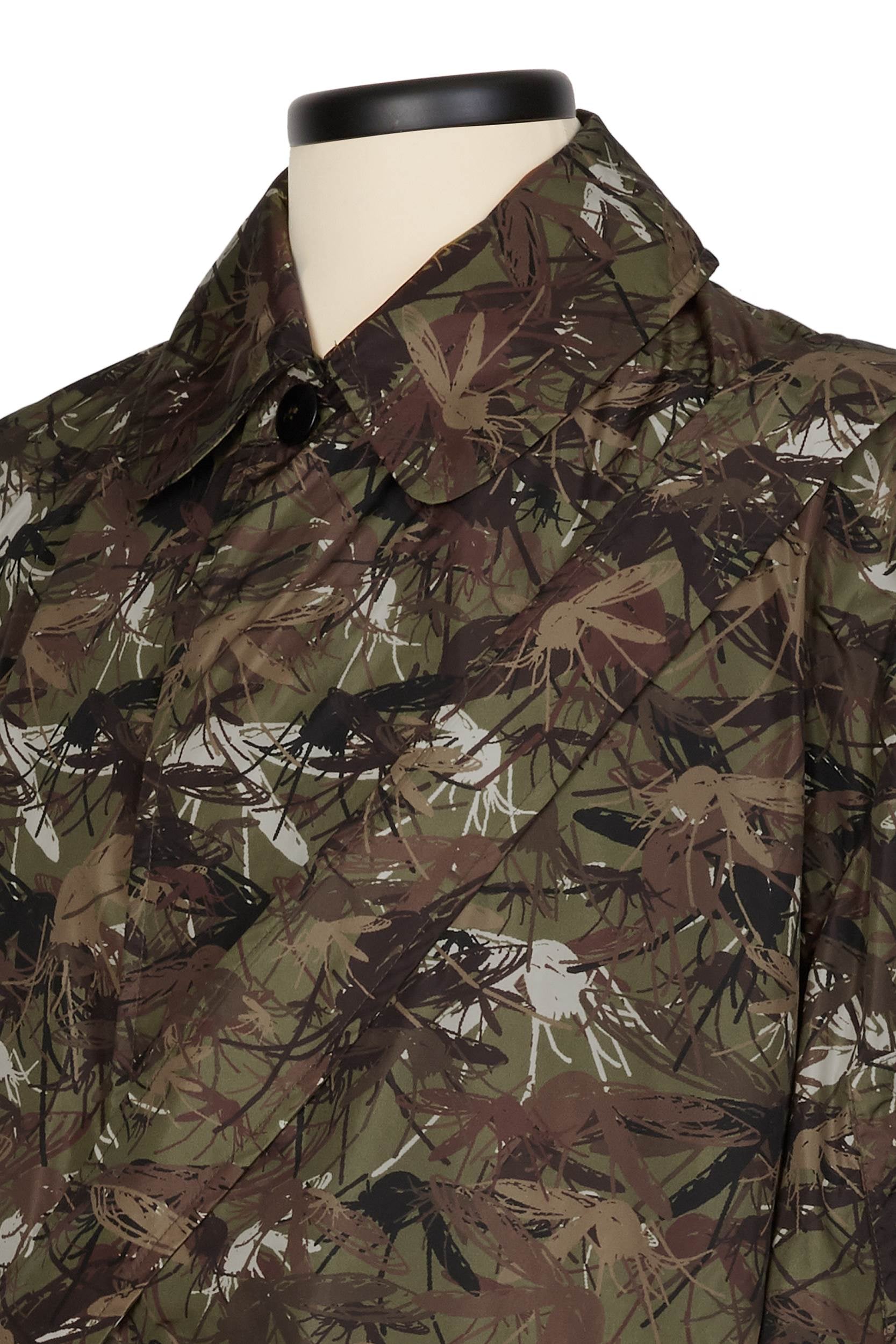Mosquito Raincoat With Strap - Camouflage
