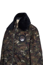 高空飞行员夹克 - 迷彩