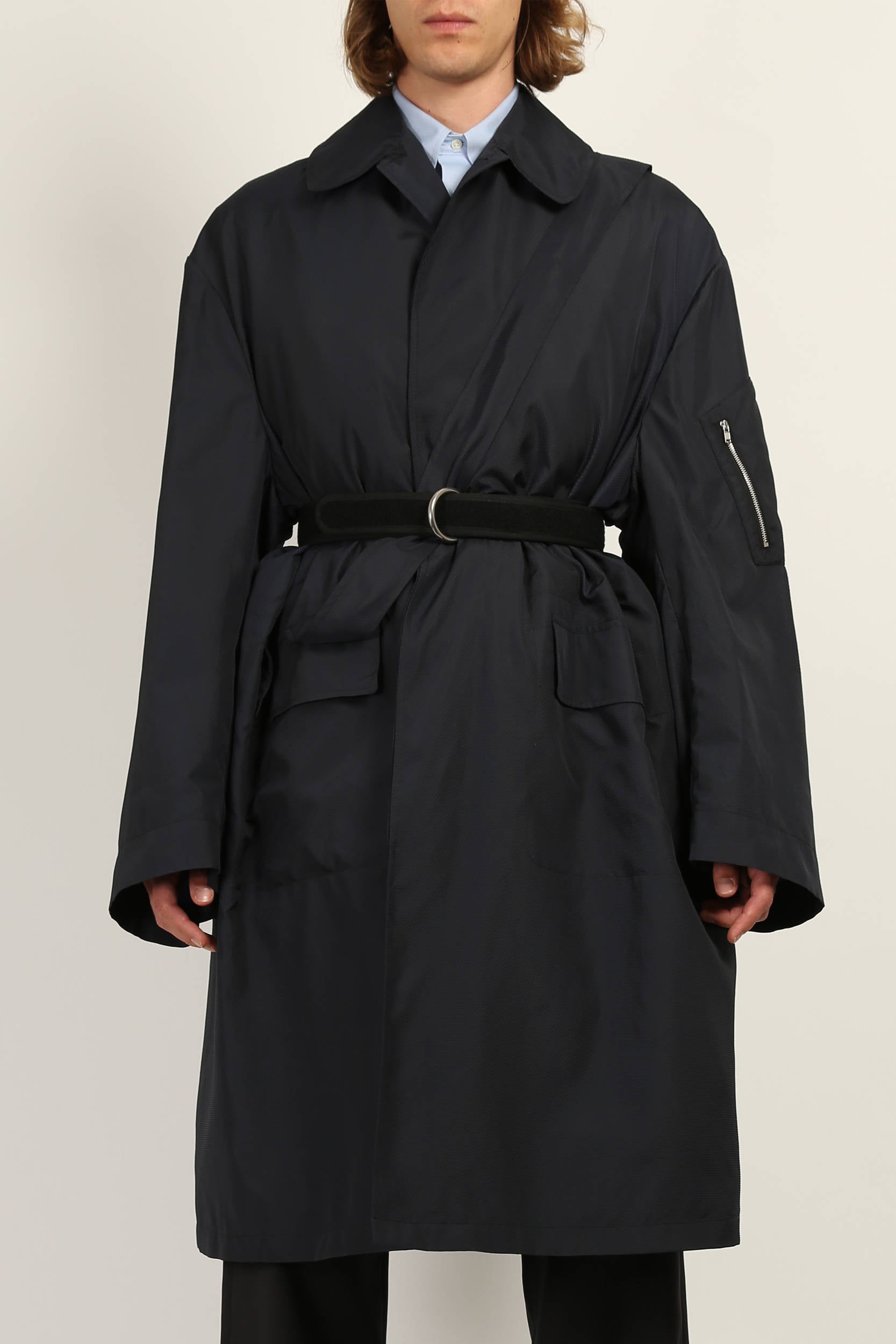 Velcro Ring Belt - Black