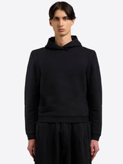 Constructed Shoulder Hoody - Black