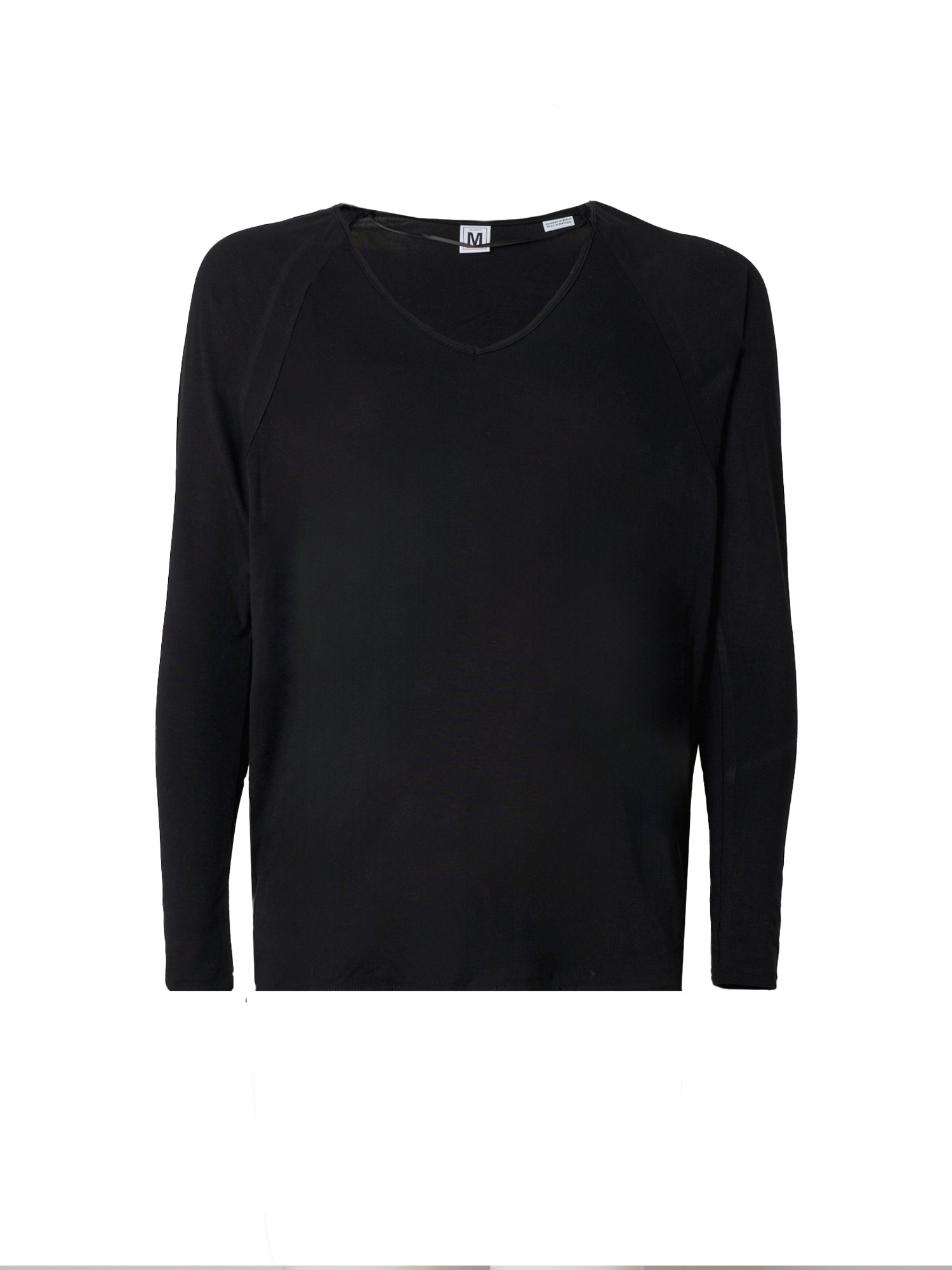 Drapey V-Neck - Black