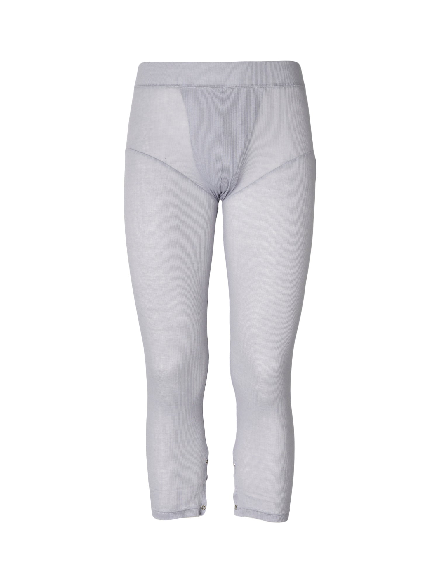 Rib Leggings - Light Grey
