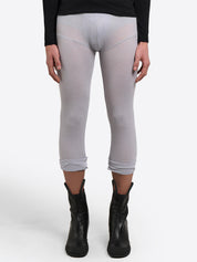 Rib Leggings - Light Grey
