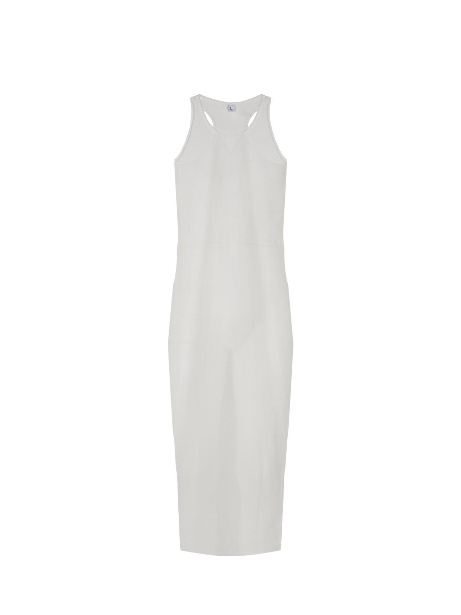 Long Tank Top - White