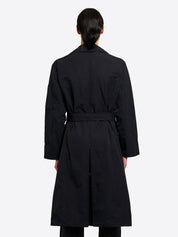 Military Trench Coat - Black