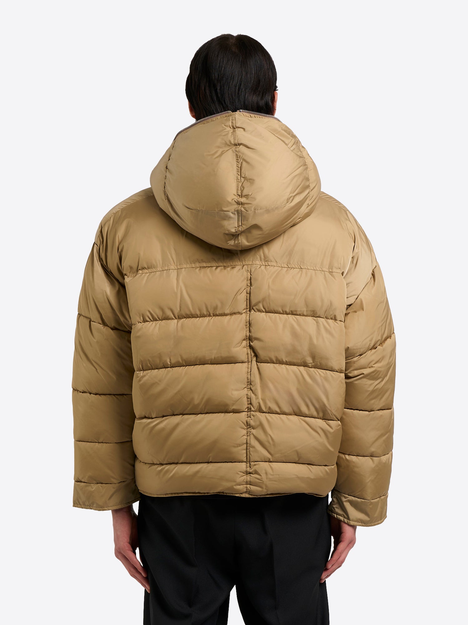 Duvet Puffer Jacket - Beige