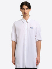 Short Sleeve Shirt/Dress - White