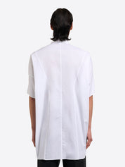 Short Sleeve Shirt/Dress - White
