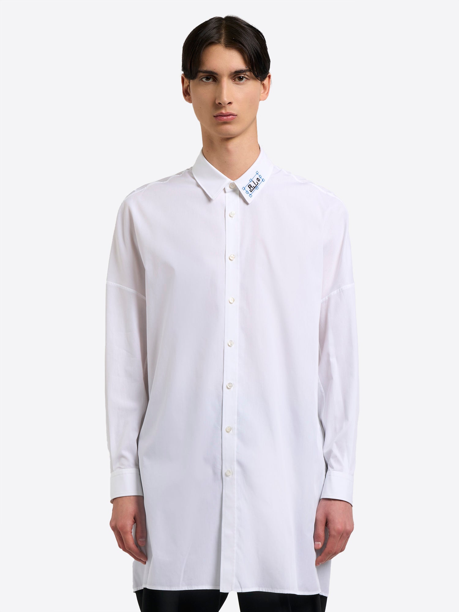 Long Sleeve Shirt/Dress - White