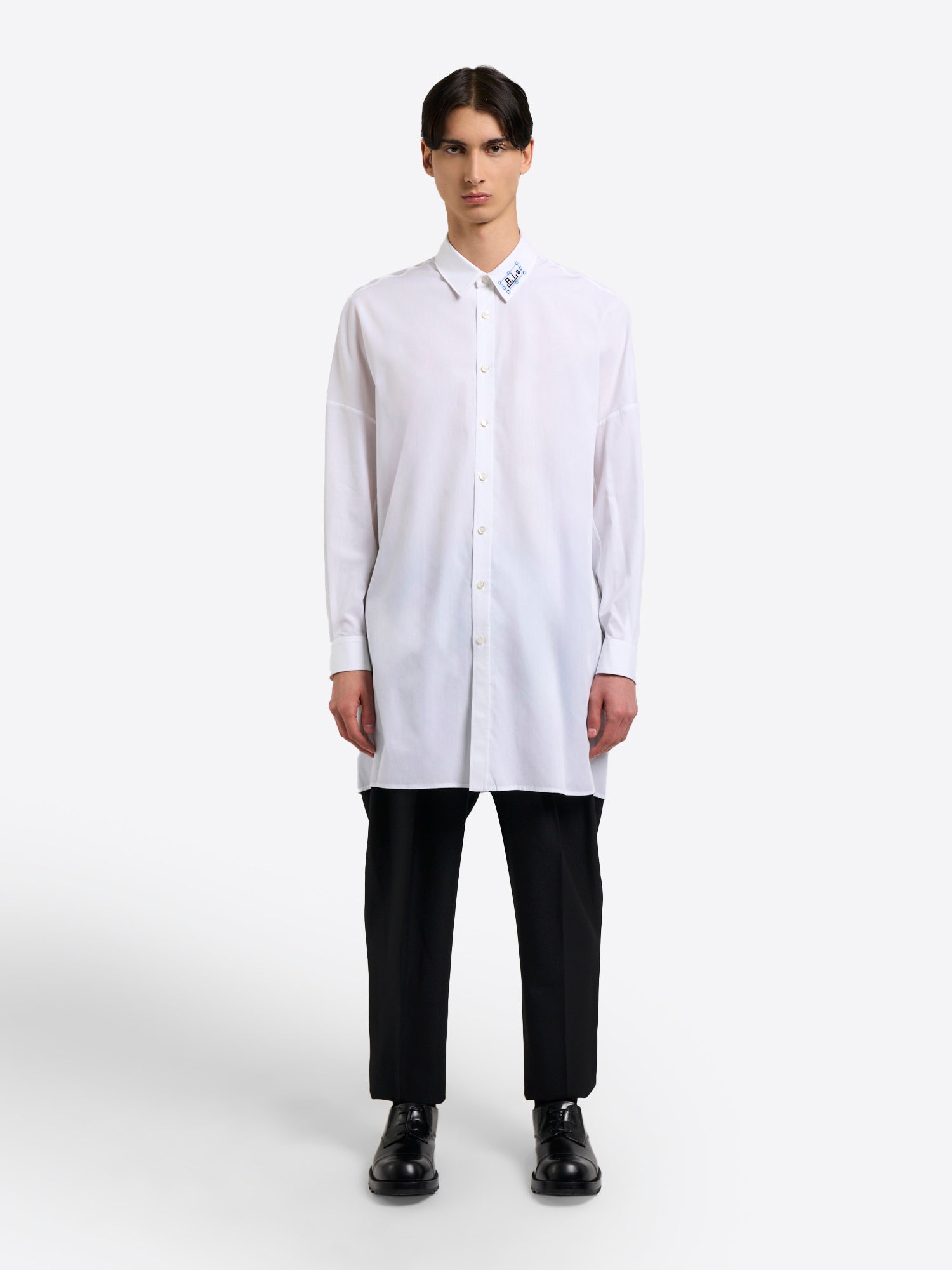 Long Sleeve Shirt/Dress - White