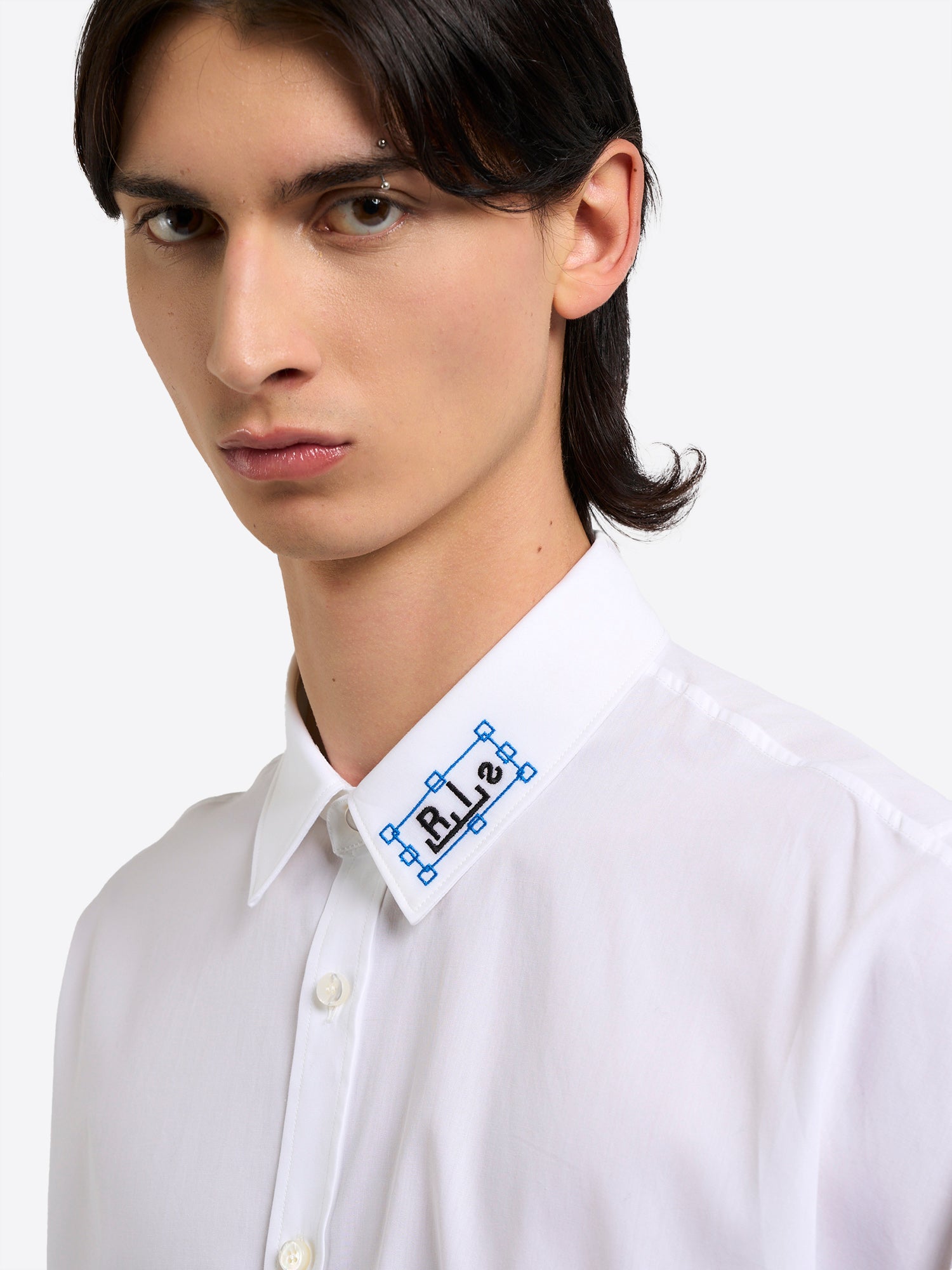 Long Sleeve Shirt/Dress - White