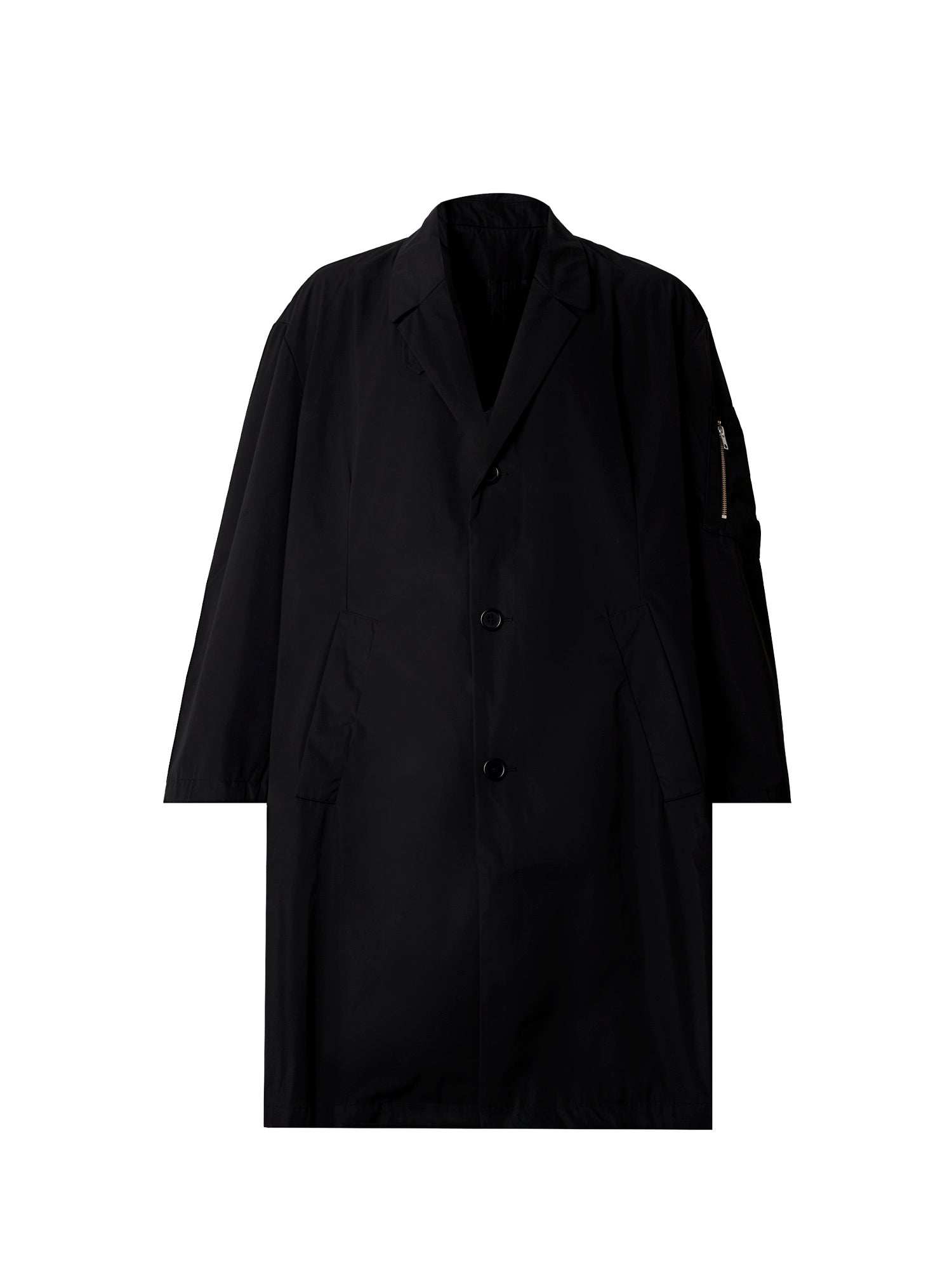 Random Identities | Car Coat in Black