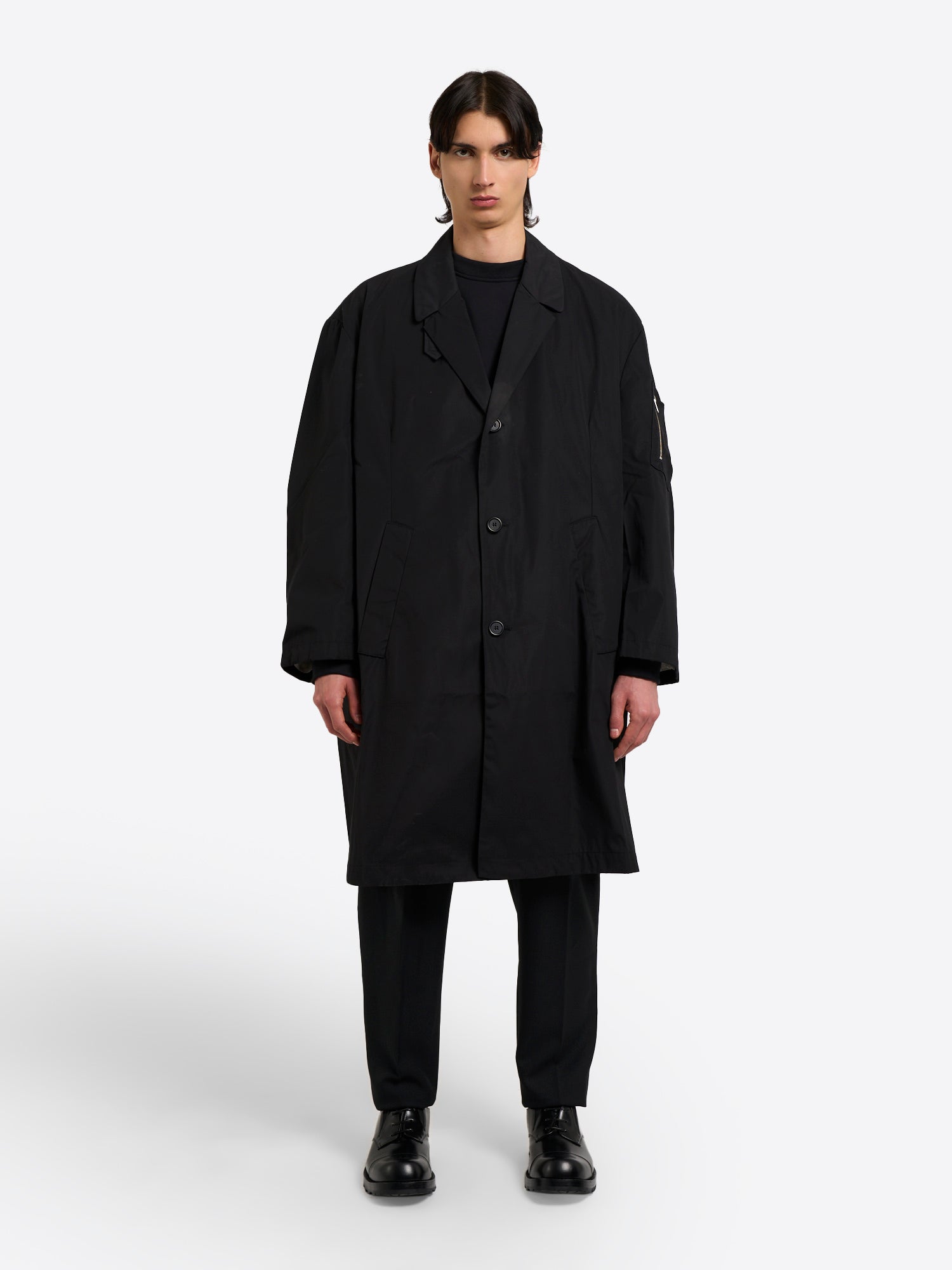 Car Coat - Black