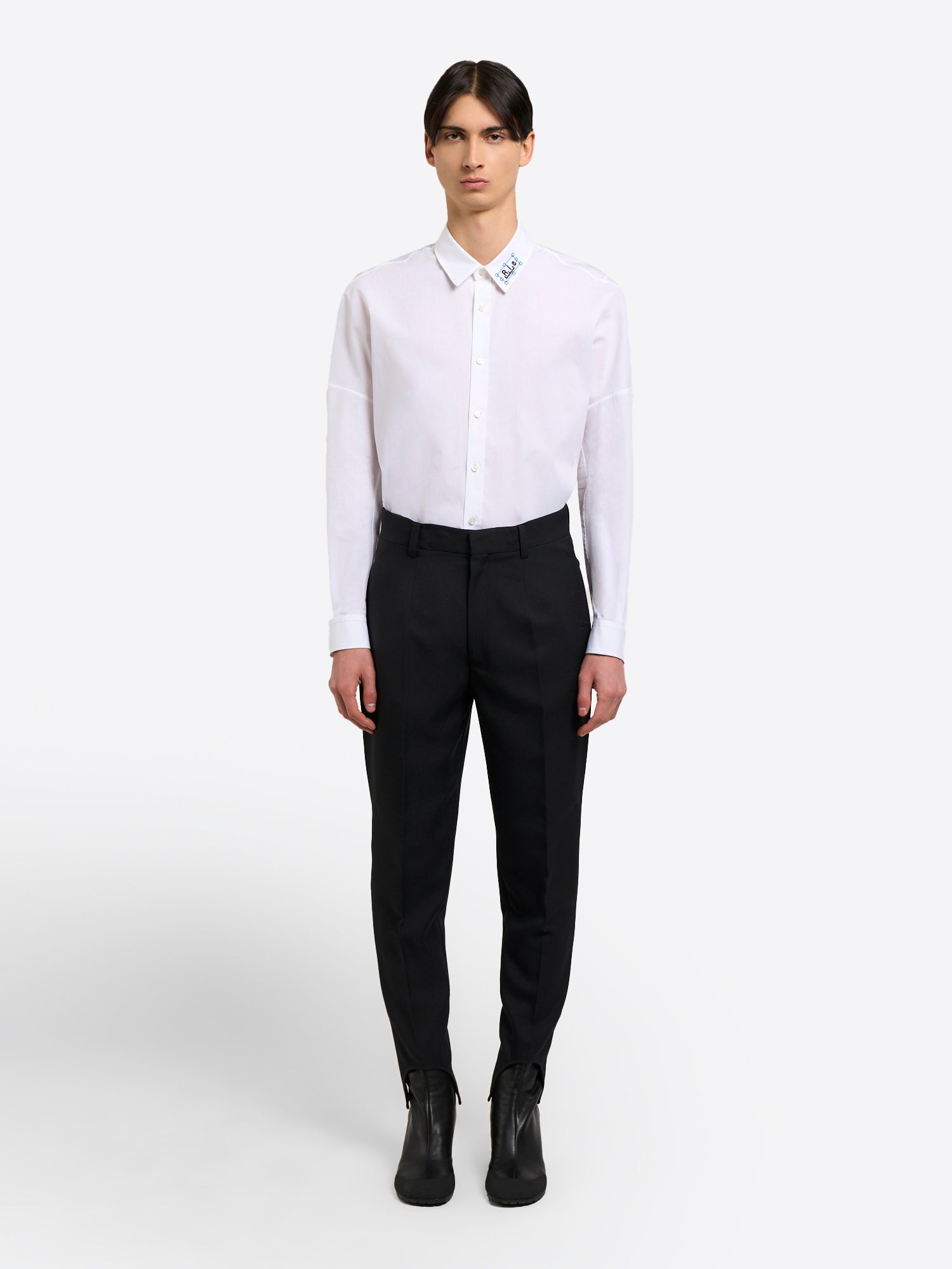 Garterless Trouser - Black