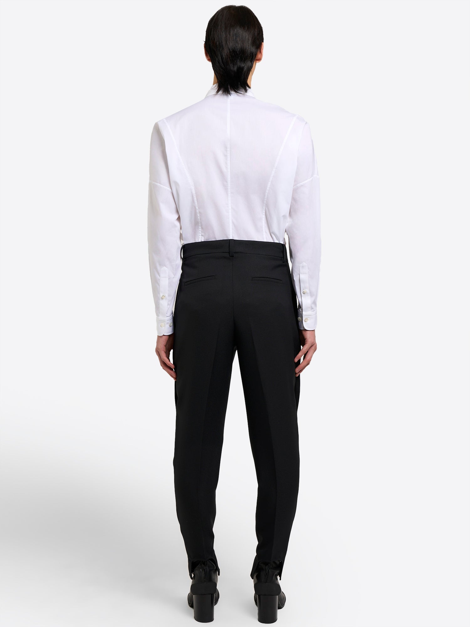 Garterless Trouser - Black
