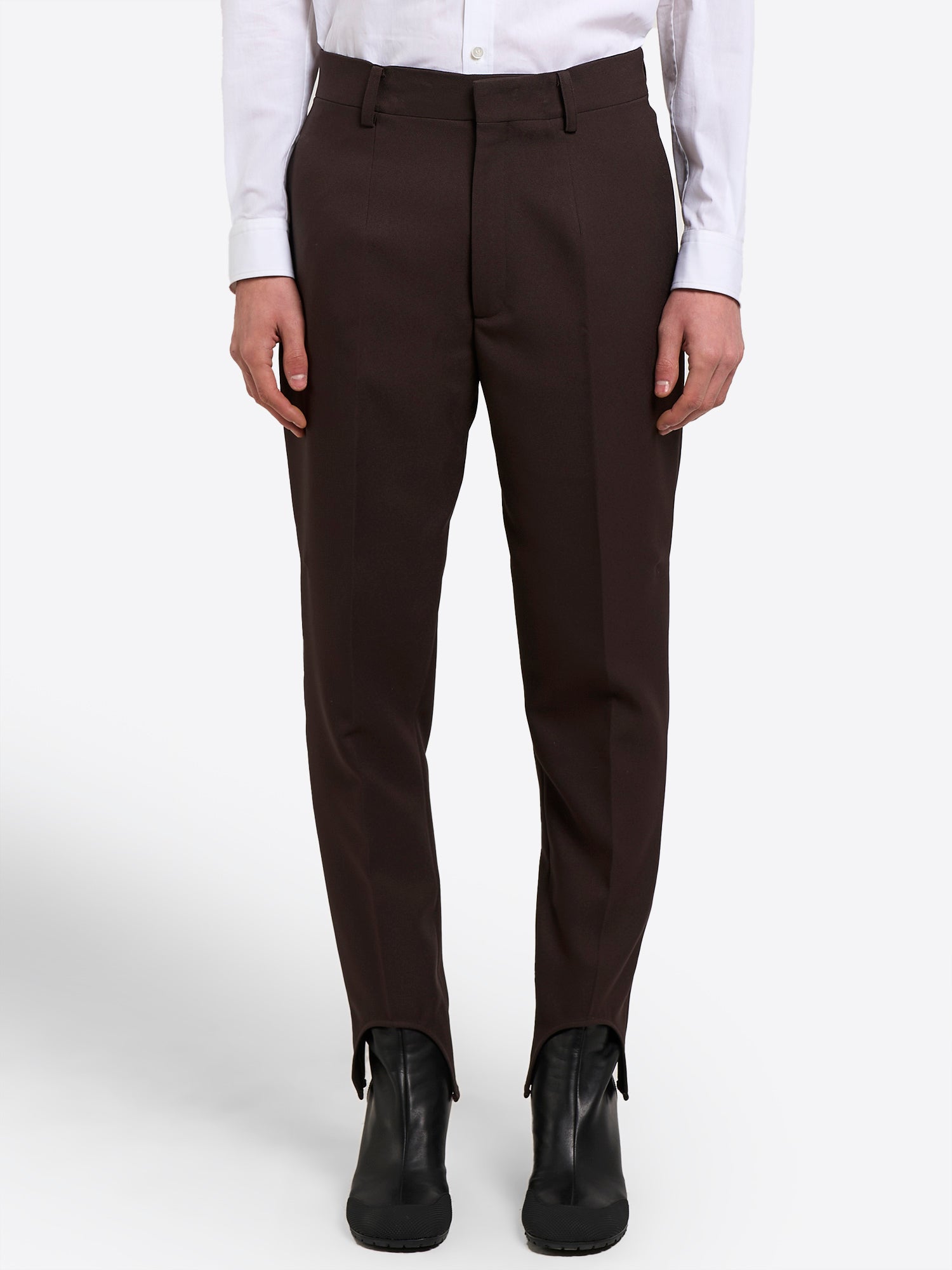 Garterless Trouser - Brown