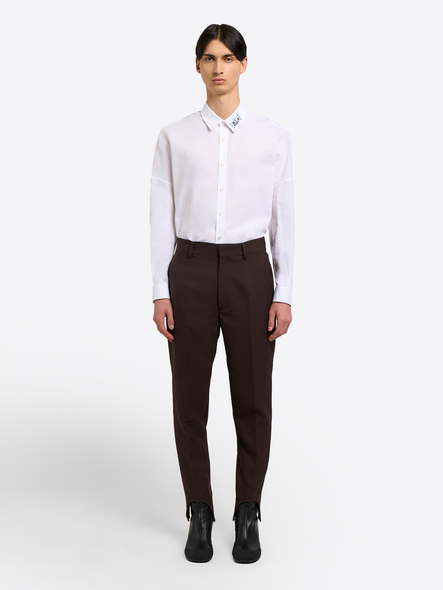 Garterless Trouser - Brown
