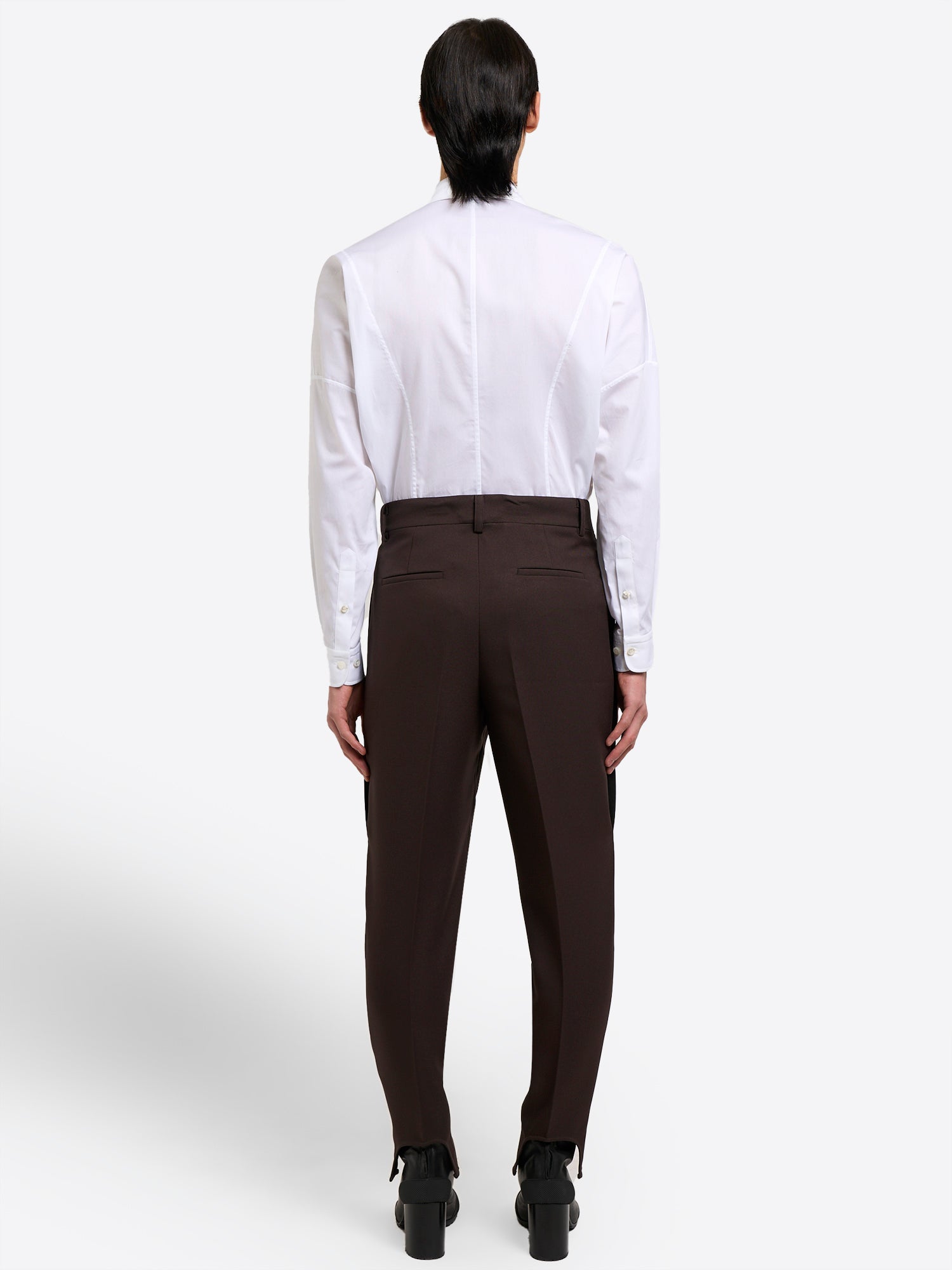 Garterless Trouser - Brown
