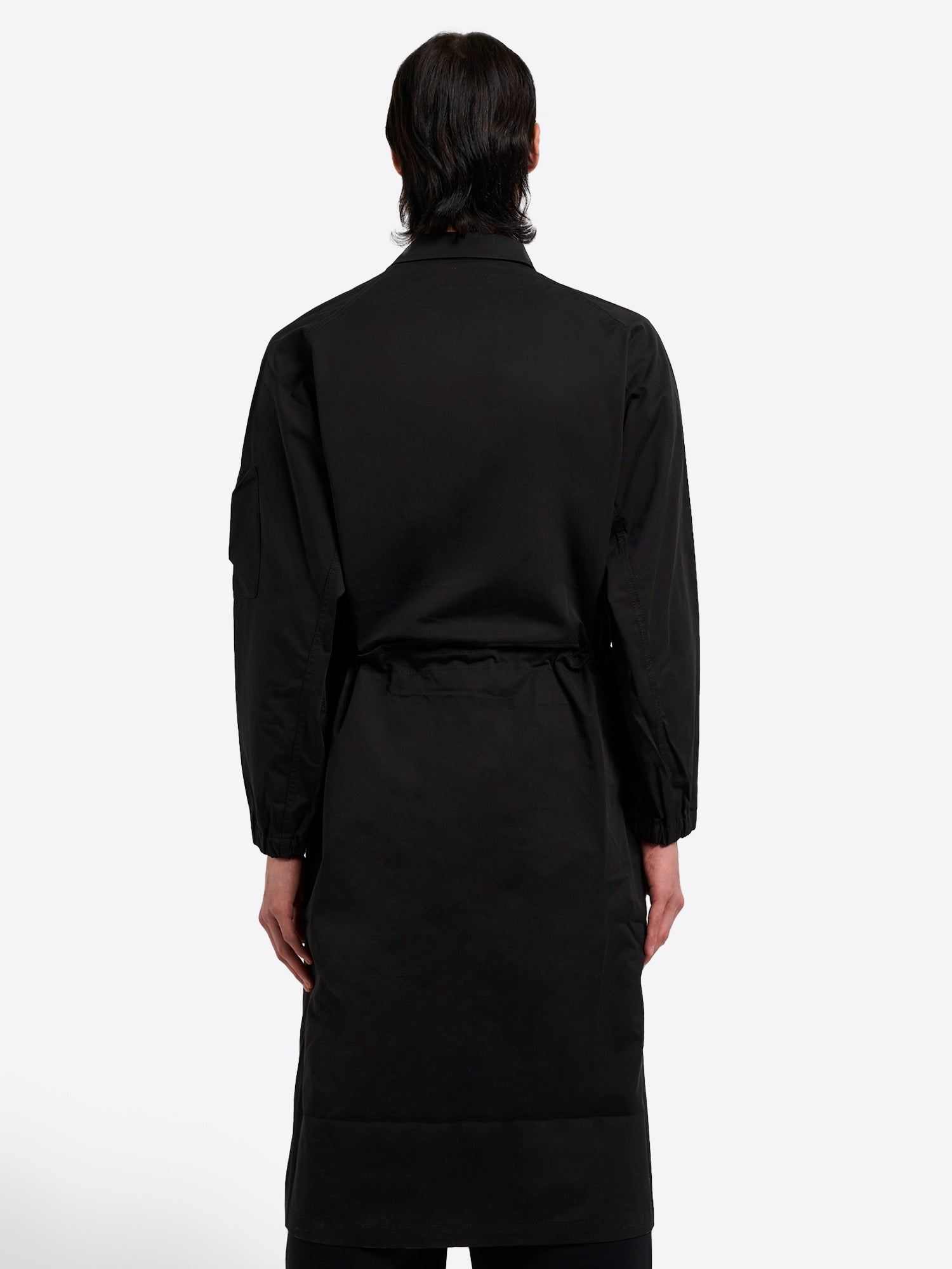 Versatile Coat Dress - Black