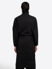 Versatile Coat Dress - Black