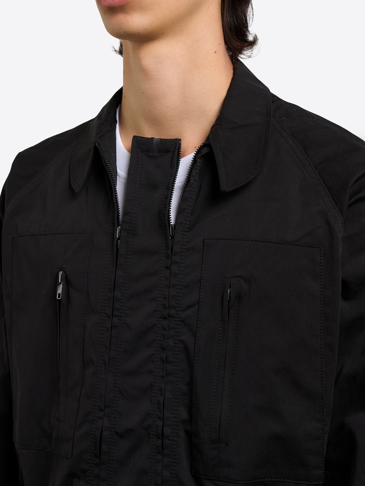 Versatile Coat Dress - Black