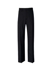 High-Rise 5-Pocket Trousers - Black