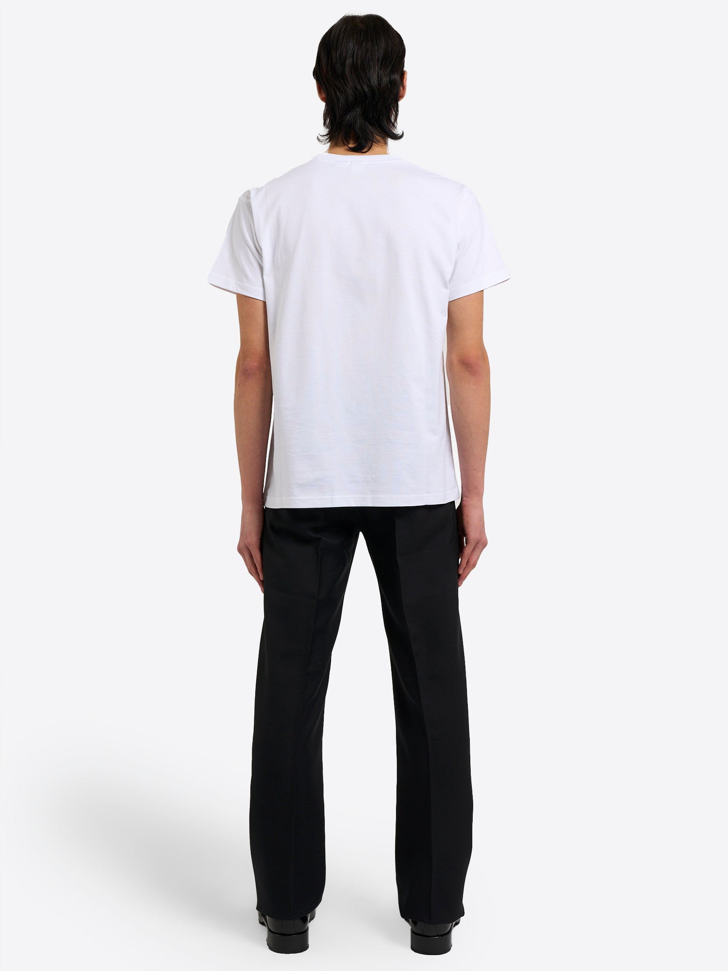 High-Rise 5-Pocket Trousers - Black