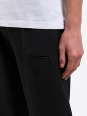 High-Rise 5-Pocket Trousers - Black