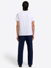 High-Rise 5-Pocket Trousers - Navy