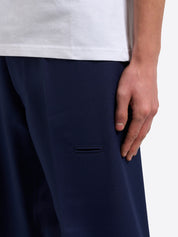 High-Rise 5-Pocket Trousers - Navy