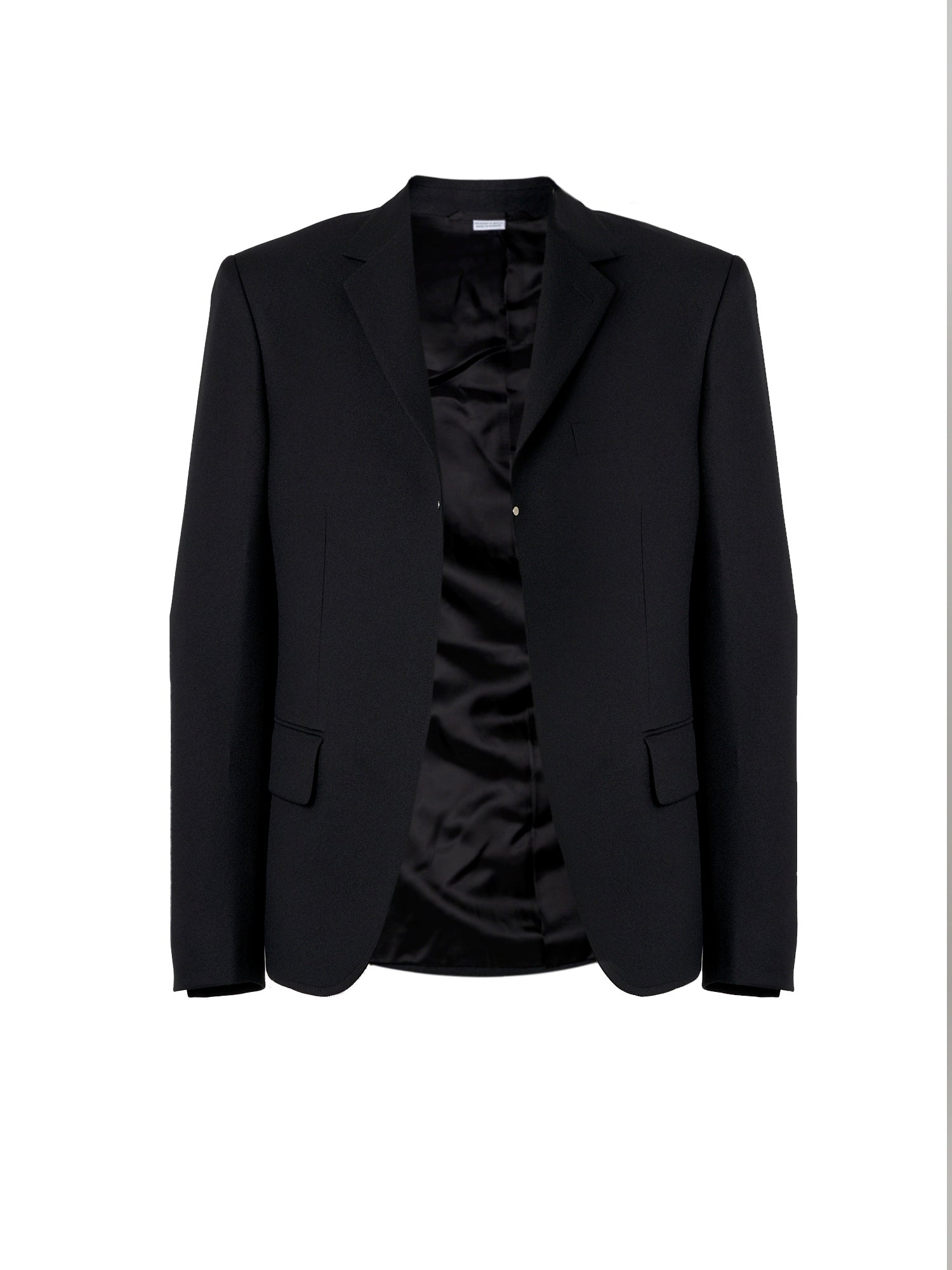 【未着用】RANDOM IDENTITIES ブラック チェスターコート Random Identities | Buttonless Blazer in Black