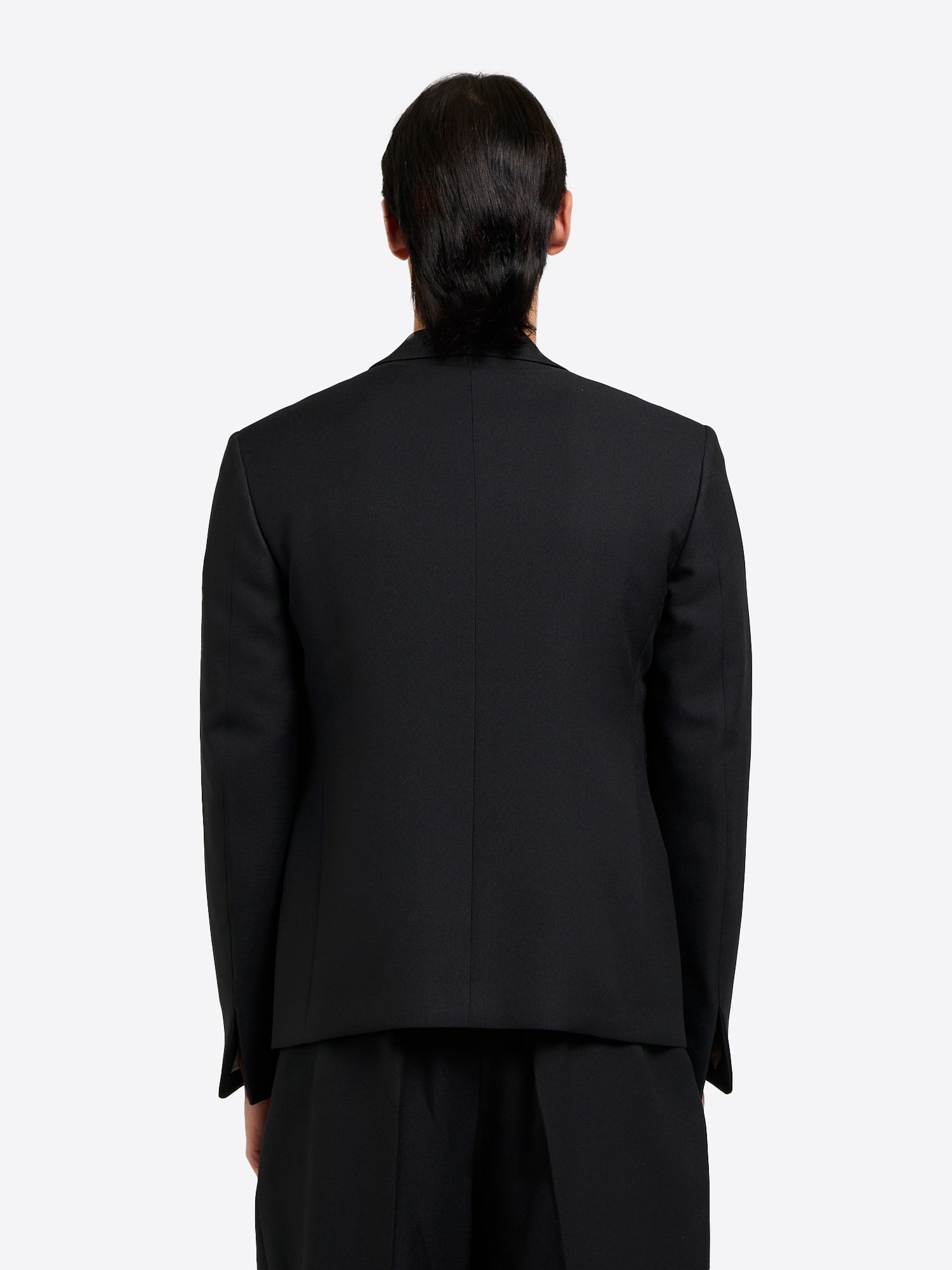 Buttonless Blazer - Black