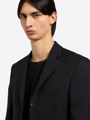 Buttonless Blazer - Black