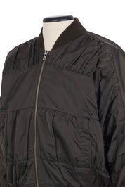 褶皱飞行员夹克 - 青铜色